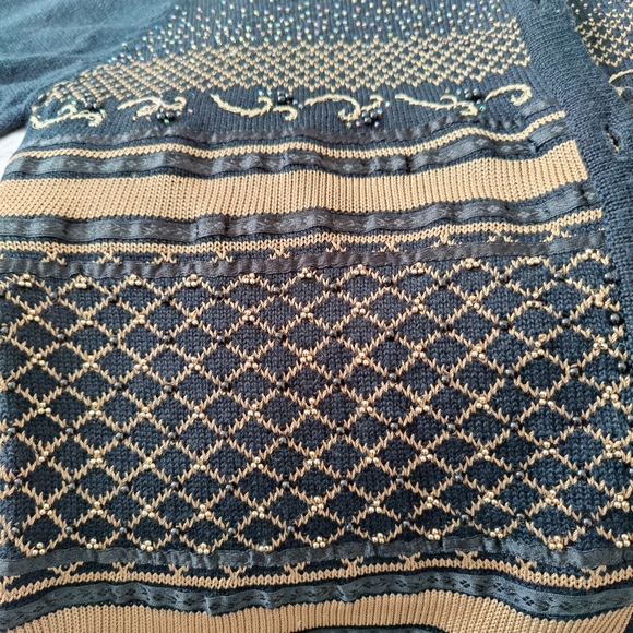 Hand Embroidered | vintage 90s | Susan Bristol | cardigan π€π - Picture 2 of 16